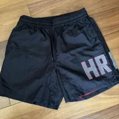 新品　HOLLYWOOD RANCH MARKET ナイロンハーフパンツ　黒　Sのサムネイル