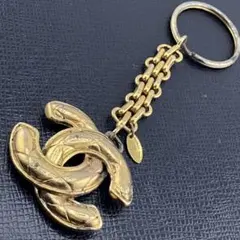 CHANEL ココマーク キーホルダー ゴールド ヴィンテージ - メルカリ