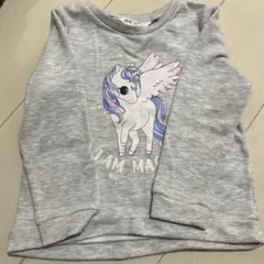 H&M ユニコーンプリント 長袖カットソー 98/104