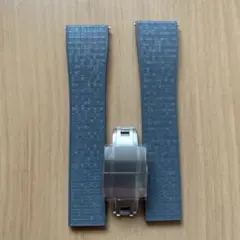新品　シリコン　モザイク　ラバーベルト　グレー　22mm オメガ　ロレックス互換