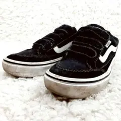 美品26.5㎝◎VANS バンズ FALKEN EZ ベルクロスニーカー 黒
