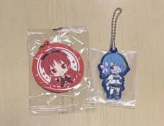 魔法少女まどか☆マギカ ラバーキーホルダー 美樹さやか 佐倉杏子