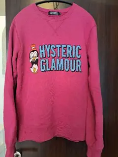 ヒステリックグラマー スウェット トレーナー ピンク 状態よし 長袖 Tシャツのサムネイル