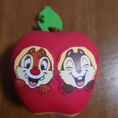 チップとデール リンゴ型ポーチ