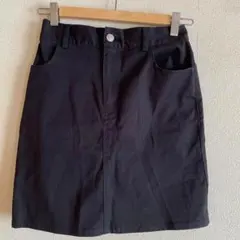◼️WEGO◼️ブラック◼️タイトミニスカート◼️S◼️着丈44cm◼️シンプル