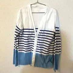 男性用⭐︎whiteline ストライプ カーディガン