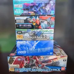 HGガンプラまとめ売りEセット新品未開封 ☆特価品 GQuuuuuuX (HG) (ガンプラ) - ホビーサーチ ガンプラ他