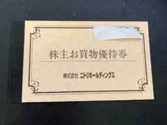 ニトリ 株主優待券5枚 有効期限2026年6月末まで