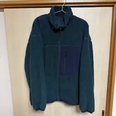 センスオブプレイス モスグリーン　フリース　ジャケット　ブルゾン