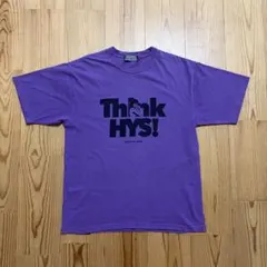 HYSTERIC GLAMOUR Think HYS Tシャツ パープル Mのサムネイル