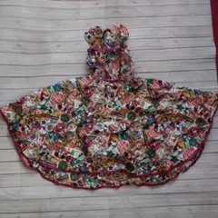 ミッキーマウス ポンチョ 90〜100cm