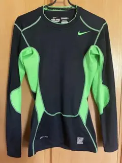 NIKE PRO COMBAT ナイキプロ コンプレッション ブラック×グリーンのサムネイル