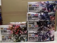 未組立】HG ガンダムAGE ガンプラ9点セット【ガンプラまとめ売り