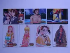 対戦ホットギミック 7枚 トレカ カード 1997年 彩京 司淳 PSIKYO