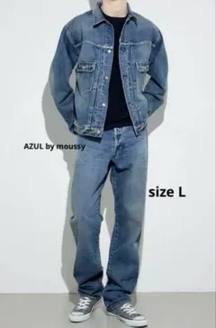 AZUL デニムジャケット　セットアップ　L