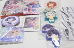 学マス　学園アイドルマスター　アクキー　缶バッチ　ラバマス　カード　セット