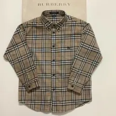BURBERRY バーバリー キッズ　ノバチェック　シャツ　130