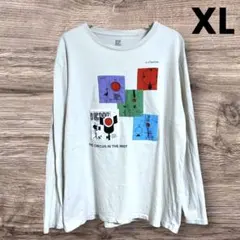 【希少XL】 グラニフ ブルーノムナリ コラボ ロンT きりのなかのサーカスのサムネイル