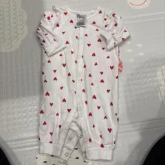H&M ハート柄ロンパース 0-3ヶ月用
