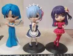 Qposket3点セット(バラ売り不可) マーキュリー/レム/アイ