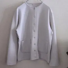 未使用【アイボリー レディースカーディガン】 L 　レディース　カーディガン　春