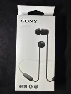 WI-C100 SONY ワイヤレスステレオヘッドセット DSEE搭載 イヤホン