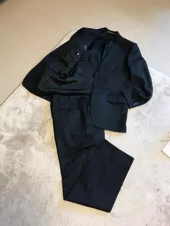 ☆DOLCE&GABBANA 黒タグヴァージンウールピンストライプ