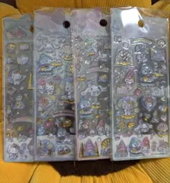 日本未発売！！ サンリオ ボンボンドロップシール 4種セット うるちゅる