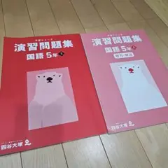 2025年 四谷大塚 予習シリーズ 演習問題集 国語5年/上 早稲田アカデミー