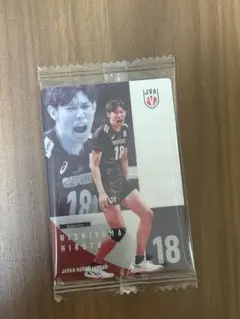 西山大翔 バレーボール 日本代表 トレーディングカード