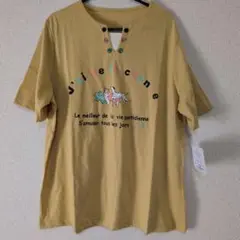 BELLEJEANNE Tシャツ 動物プリントTシャツ