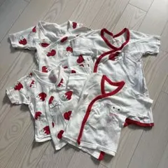 ベイマックス ベビー肌着　短肌着・コンビ肌着4枚セット