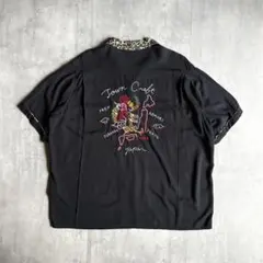 BAL バル ブラックレーヨン オープンカラーシャツ ギャバシャツ 2025年最新】レーヨンギャバ シャツ 黒の人気アイテム - メルカリ