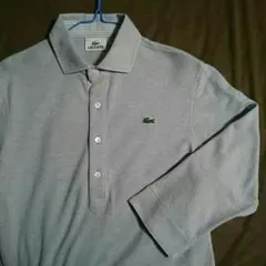 新品、未使用品☆ラコステ、7分袖ポロシャツ！
