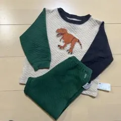 恐竜キルトパジャマ100