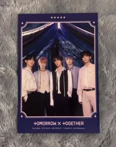 TOMORROW X TOGETHER サイン入りフォトカード