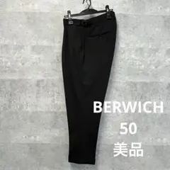 BERWICH ベルウィッチ SCOTCH スラックス パンツ　黒50 Lのサムネイル