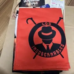新日本プロレス ロスインゴ L・I・J フード付きタオル