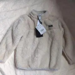 新品 MARK'S アイボリー フリースジャケット 120