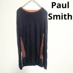 PaulSmith ポールスミス（M）長袖カットソー ツートンカラー チェック柄のサムネイル