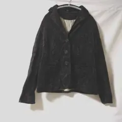 希少✨️　GAP ダークブラウン コーデュロイ テーラードジャケット 12