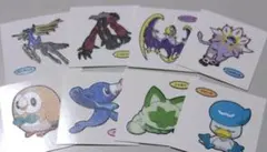 【ポケモンパンシール8枚】イベルタル、ゼルネアス、ルナアーラ、ソルガレオ、他
