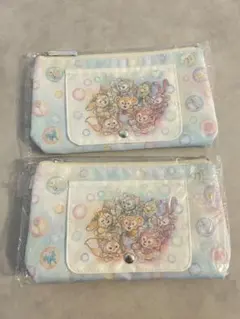 ダッフィー20周年　カラフルハピネス　スーベニアお手ふきキャリー