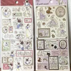 【平成新品】カミオジャパン　ラプンツェル白雪姫プリンセスシール