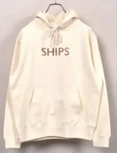 パーカー SU:SHIPS ロゴ ビッグシルエット エンブロイダリー パーカー