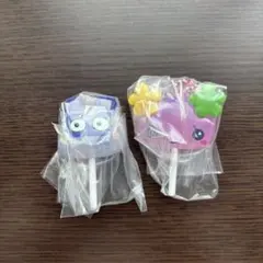 たまごっちカラフルキャンディチャーム　ふらわっち　ますくっち