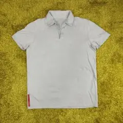 PRADA　SPORTS　プラダスポーツ　ポロシャツ　メンズ　XS　グレー系