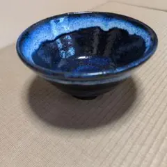 陶芸家斎藤乾一深みのある青色が特徴的な陶器の茶碗 2026年最新】斎藤乾一の人気アイテム - メルカリ