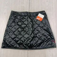 【新品未使用タグ付き】PUMA ブラック キルティングスカートL