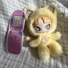 極美品 黄色　INNS inn's ぬいぐるみ インズ　CAT イエロー 箱無し